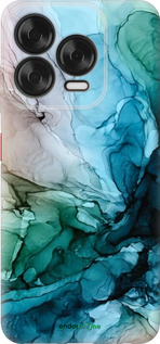 Силіконовий чехол З абстрактним малюнком барвисті Солоні береги для ZTE Nubia V70 Design - 6405u-4084 изображение 