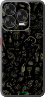 Силиконовый чехол Мистический коллаж с травами и магическими символами для ZTE Nubia V70 Design - 6428u-4084 изображение 