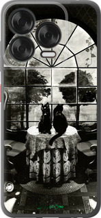 Силиконовый чехол Череп и коты для ZTE Nubia V70 Design - 6432u-4084 изображение 