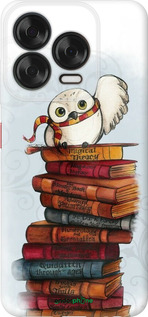 Силиконовый чехол Сова и книги для ZTE Nubia V70 Design - 6436u-4084 изображение 