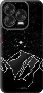 Силиконовый чехол Минималистический горный пейзаж для ZTE Nubia V70 Design - 6438u-4084 изображение 