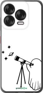 Силиконовый чехол Привидение астроном для ZTE Nubia V70 Design - 6444u-4084 изображение 