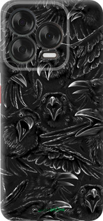 Силиконовый чехол Воронья ярость для ZTE Nubia V70 Design - 6474u-4084 изображение 