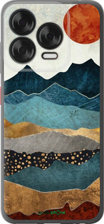 Силіконовий чехол захід сонця для ZTE Nubia V70 Design - 6475u-4084 изображение 