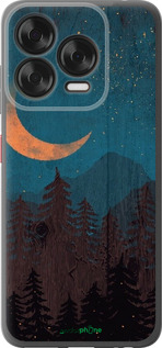 Силиконовый чехол Звездный лес для ZTE Nubia V70 Design - 6480u-4084 изображение 