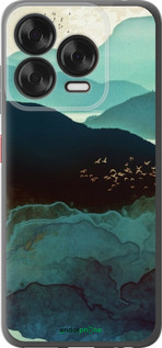 Силиконовый чехол С изображением гор Индиго для ZTE Nubia V70 Design - 6484u-4084 изображение 