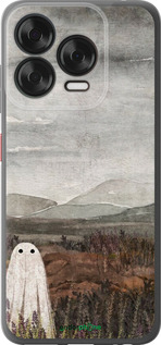 Силиконовый чехол Одинокий призрак на фоне гор для ZTE Nubia V70 Design - 6486u-4084 изображение 