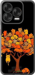 Силиконовый чехол Дерево и котики для ZTE Nubia V70 Design - 6516u-4084 изображение 