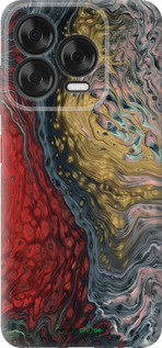 Силиконовый чехол С изображением абстрактной живописи для ZTE Nubia V70 Design - 6530u-4084 изображение 