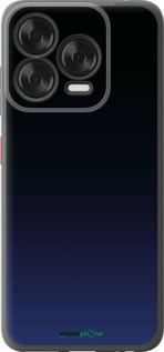 Силіконовий чехол Градієнт у темно-синьому стилі для ZTE Nubia V70 Design - 6542u-4084 изображение 