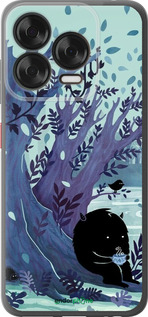 Силиконовый чехол Арт принт Тихое место чая для ZTE Nubia V70 Design - 6544u-4084 изображение 