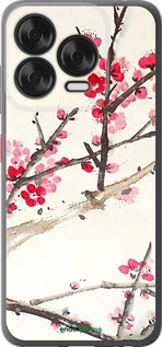 Силиконовый чехол Принт с изображением цветения сакуры для ZTE Nubia V70 Design - 6545u-4084 изображение 