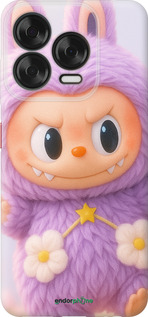 Силіконовий чехол Лабубу для ZTE Nubia V70 Design - 6708u-4084 изображение 