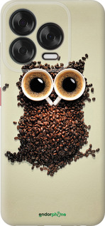Силиконовый чехол Сова из кофе для ZTE Nubia V70 Design - 777u-4084 изображение 