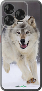 Силіконовий чехол Вовк, що біжить для ZTE Nubia V70 Design - 826u-4084 изображение 