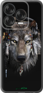 Силиконовый чехол Волк-меломан для ZTE Nubia V70 Design - 875u-4084 изображение 