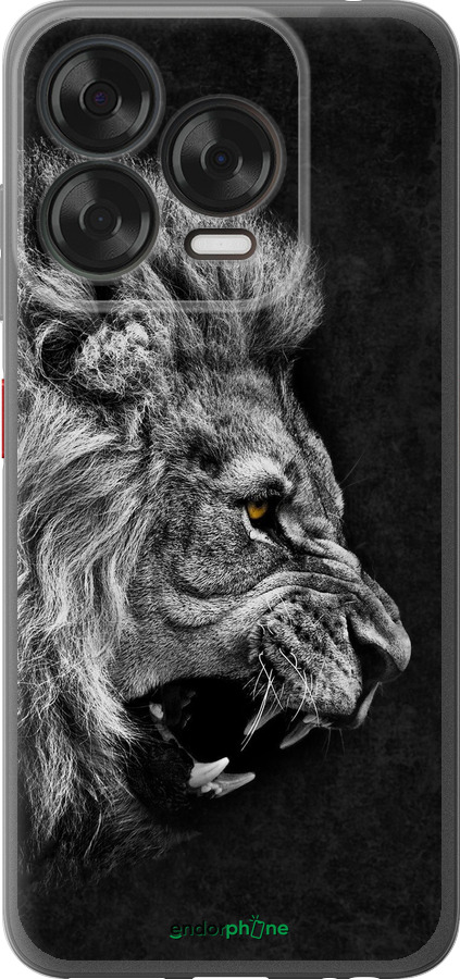 Силіконовий чехол Лев для ZTE Nubia V70 Design - 1080u-4084 изображение 