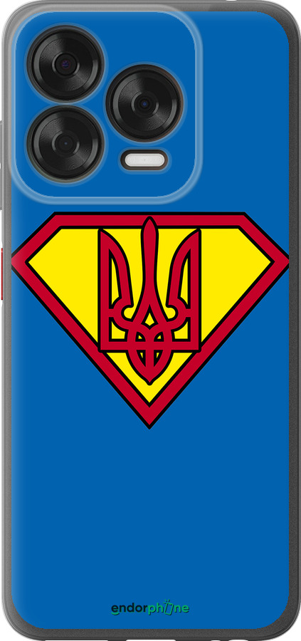 Силиконовый чехол Супер Тризуб для ZTE Nubia V70 Design - 1164u-4084 изображение 