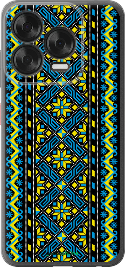 Силиконовый чехол Вышиванка 39 для ZTE Nubia V70 Design - 1173u-4084 изображение 