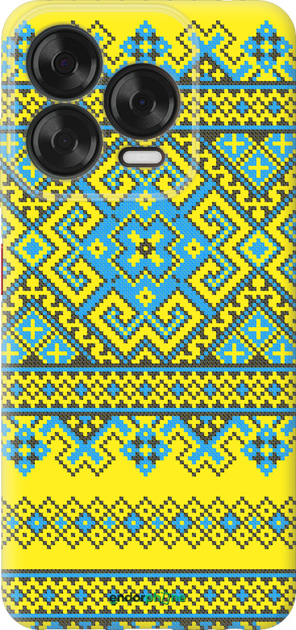 Силиконовый чехол Вышиванка 41 для ZTE Nubia V70 Design - 1175u-4084 изображение 