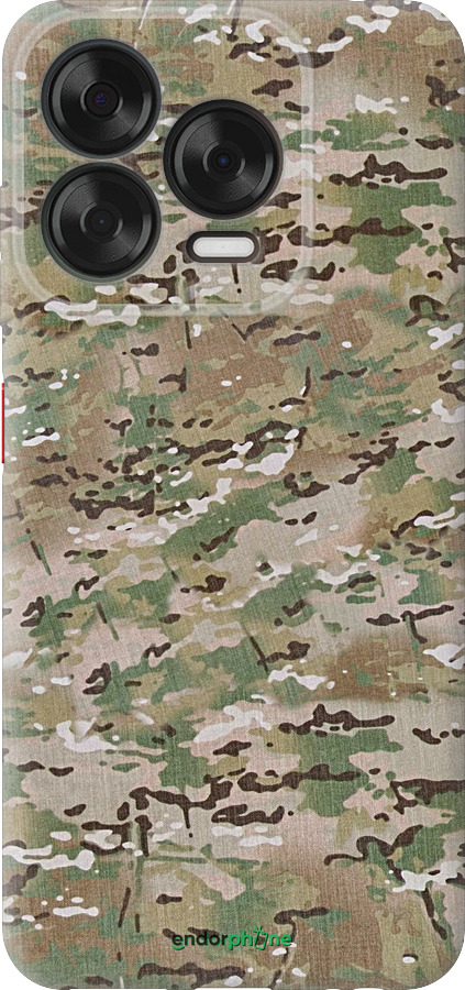 Силиконовый чехол Камуфляж v5 для ZTE Nubia V70 Design - 1201u-4084 изображение 