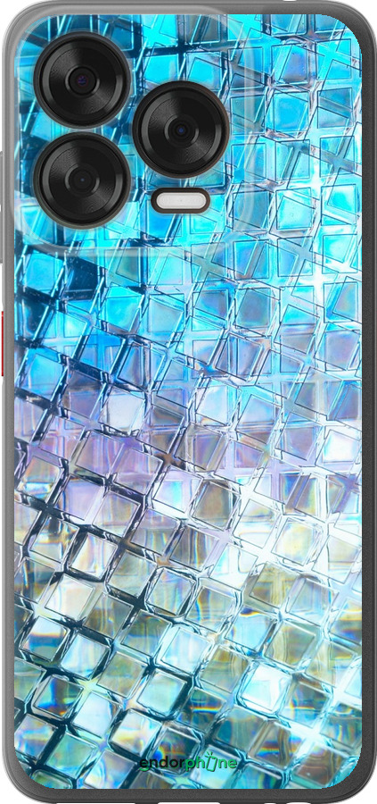 Силиконовый чехол Переливающаяся чешуя для ZTE Nubia V70 Design - 227u-4084 изображение 