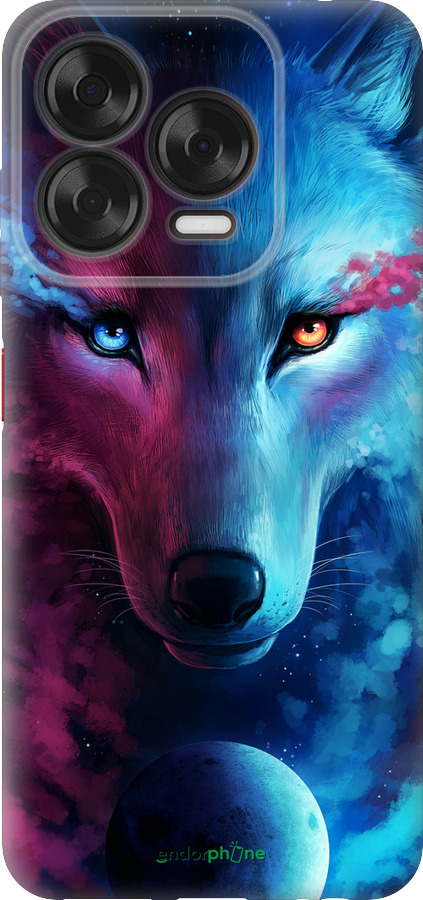 Силиконовый чехол Арт-волк для ZTE Nubia V70 Design - 3999u-4084 изображение 