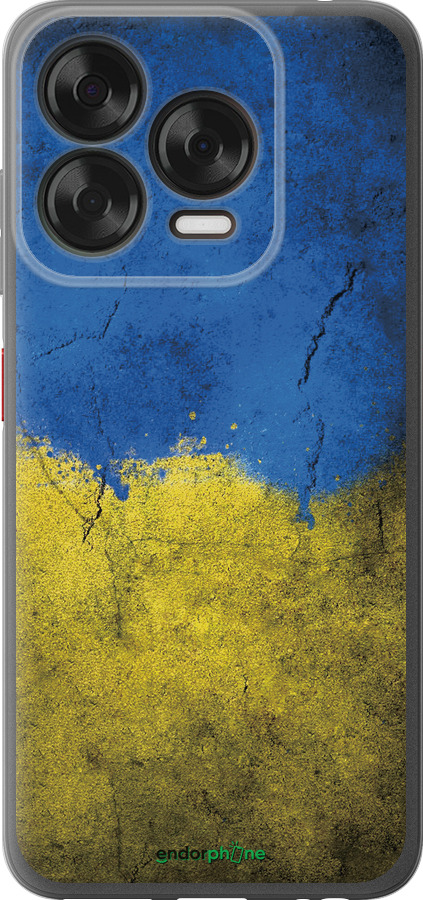 Силиконовый чехол Флаг Украины 2 для ZTE Nubia V70 Design - 401u-4084 изображение 