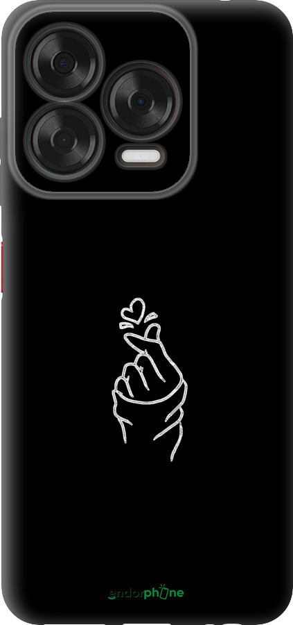 Силиконовый чехол Love You для ZTE Nubia V70 Design - 4298u-4084 изображение 