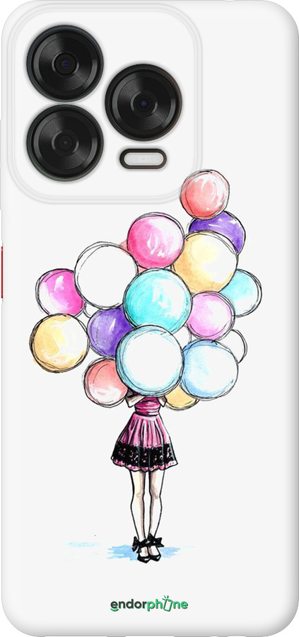 Силіконовий чехол Кульки для ZTE Nubia V70 Design - 4387u-4084 изображение 