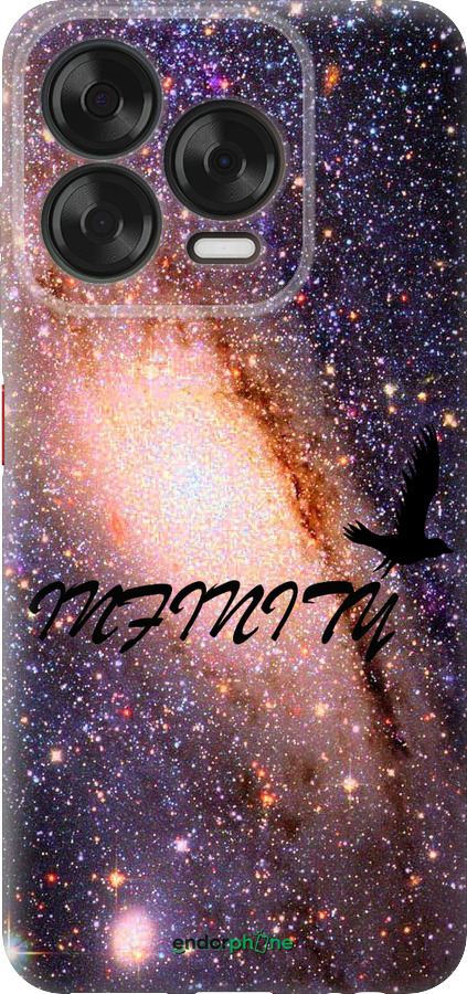 Силиконовый чехол Бесконечность для ZTE Nubia V70 Design - 4390u-4084 изображение 