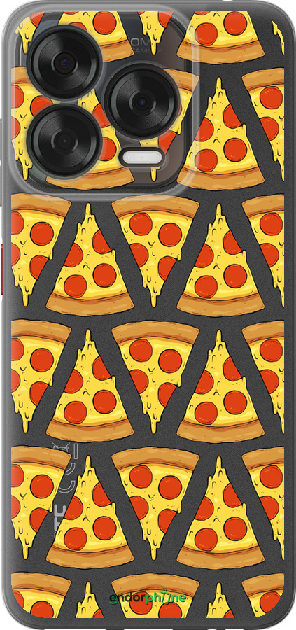 Силиконовый чехол Пицца для ZTE Nubia V70 Design - 4408u-4084 изображение 