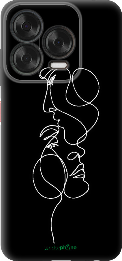 Силиконовый чехол Пара для ZTE Nubia V70 Design - 4457u-4084 изображение 