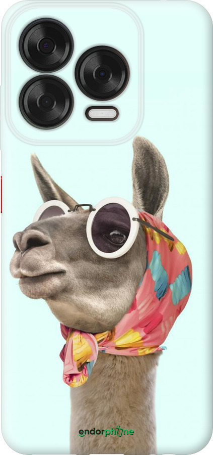 Силіконовий чехол Модна лама для ZTE Nubia V70 Design - 4479u-4084 изображение 