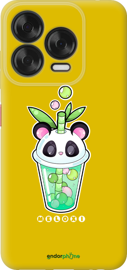 Силіконовий чехол Панда 1 для ZTE Nubia V70 Design - 4558u-4084 изображение 