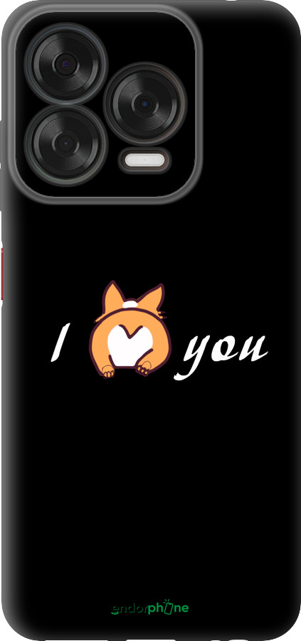 Силиконовый чехол Люблю для ZTE Nubia V70 Design - 4586u-4084 изображение 