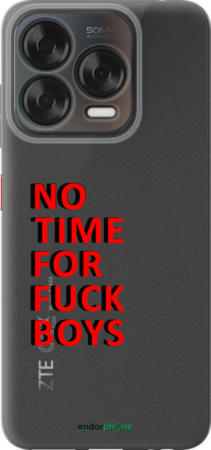 Силіконовий чехол Немає часу для ZTE Nubia V70 Design - 4635u-4084 изображение 