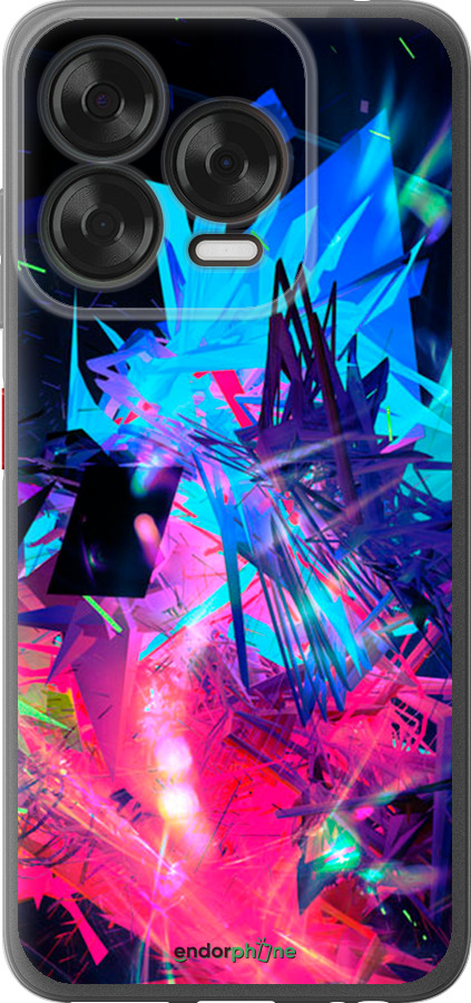 Силиконовый чехол Абстрактный чехол для ZTE Nubia V70 Design - 4681u-4084 изображение 