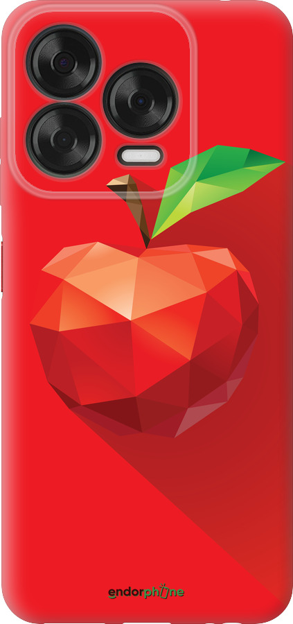 Силіконовий чехол Яблуко для ZTE Nubia V70 Design - 4696u-4084 изображение 