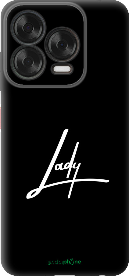 Силиконовый чехол Lady 2 для ZTE Nubia V70 Design - 4867u-4084 изображение 