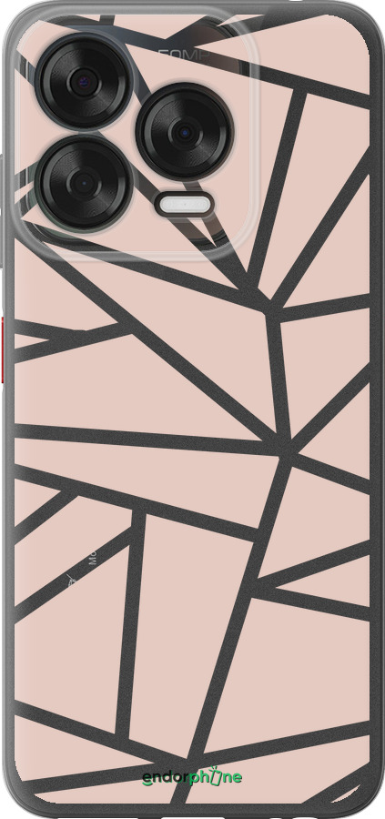 Силиконовый чехол Абстракция 2 для ZTE Nubia V70 Design - 4872u-4084 изображение 