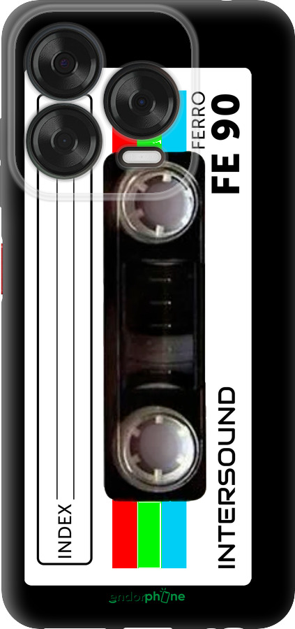 Силиконовый чехол Кассета с90 для ZTE Nubia V70 Design - 4894u-4084 изображение 