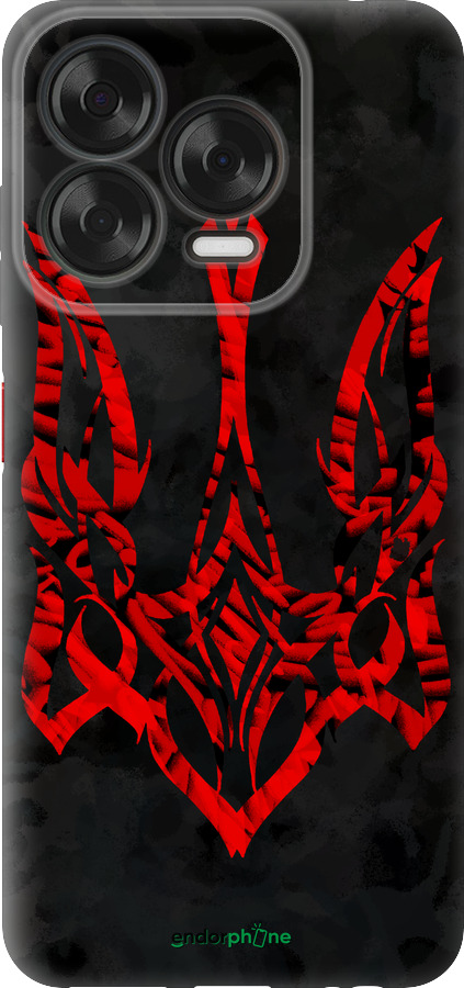 Силиконовый чехол Герб Украины v4 для ZTE Nubia V70 Design - 5319u-4084 изображение 