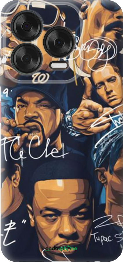 Силиконовый чехол № 5338 для ZTE Nubia V70 Design - 5338u-4084 изображение 