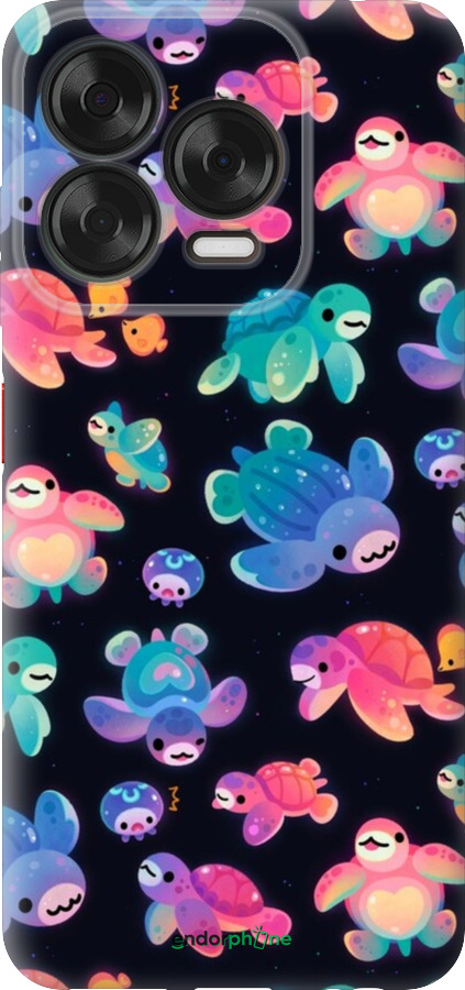 Силиконовый чехол № 5411 для ZTE Nubia V70 Design - 5411u-4084 изображение 