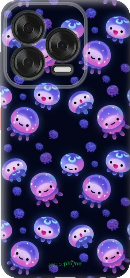 Силиконовый чехол № 5414 для ZTE Nubia V70 Design - 5414u-4084 изображение 