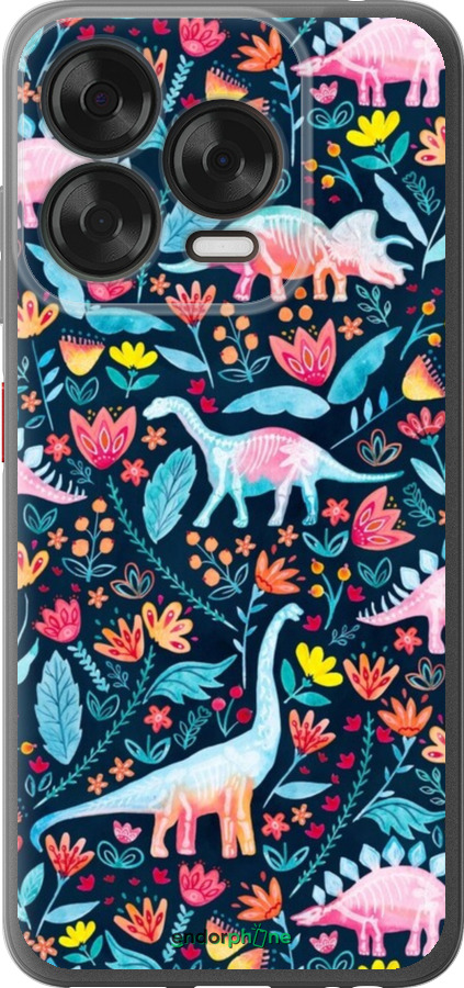 Силиконовый чехол № 5415 для ZTE Nubia V70 Design - 5415u-4084 изображение 