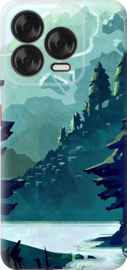 Силиконовый чехол № 5424 для ZTE Nubia V70 Design - 5424u-4084 изображение 