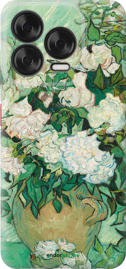 Силиконовый чехол Винсент Ван Гог. Ваза с розами для ZTE Nubia V70 Design - 5543u-4084 изображение 