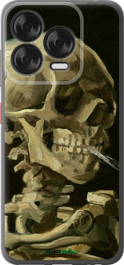 Силіконовий чехол Вінсент Ван Гог. Череп для ZTE Nubia V70 Design - 5544u-4084 изображение 